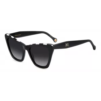 Carolina Herrera HER0129S80S Naiste kassisilma päikeseprillid Havana pruun gradient 55mm