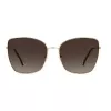 CAROLINA HERRERA HER0133S000 Naiste Päikeseprillid - Must atsetaatraam, Hall Gradient Lääts, 59mm