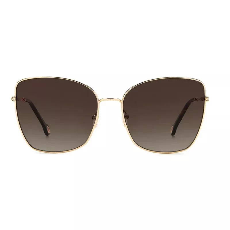 CAROLINA HERRERA HER0133S000 Naiste Päikeseprillid - Must atsetaatraam, Hall Gradient Lääts, 59mm