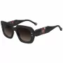 Carolina Herrera HER0186SGUU naiste ruudukujulised päikeseprillid Havana pruun gradient 52mm