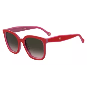 Carolina Herrera HER0225GS45X naiste päikeseprillid, Havana atsetaatraam, hall gradientlääts, 54 mm