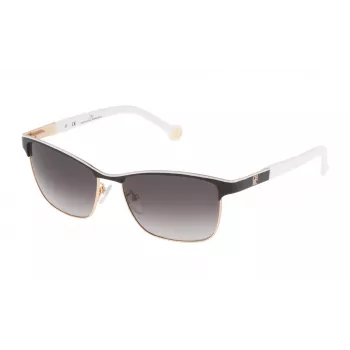 Carolina Herrera SHE069560NP1 Naiste Päikeseprillid Havana Atsetaatraamiga Pruuni Gradientklaasiga 56mm