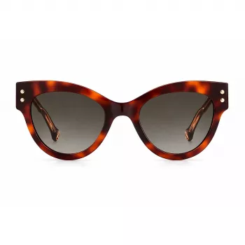 CAROLINA HERRERA naiste päikeseprillid CH-0009-S-05L – Havana/pruun raam pruunide gradientklaasidega (54/19/145 mm)