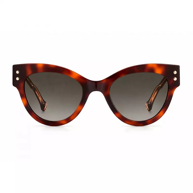 CAROLINA HERRERA naiste päikeseprillid CH-0009-S-05L – Havana/pruun raam pruunide gradientklaasidega (54/19/145 mm)