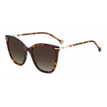 Carolina Herrera naiste päikeseprillid HER0091S05L Cat Eye atsetaat must hall gradient 56/20/145 mm