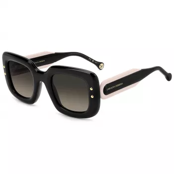 CAROLINA HERRERA Naiste Päikeseprillid HER0313S3H2 - Havana atsetaatraam, pruunid gradientklaasid, 49 mm