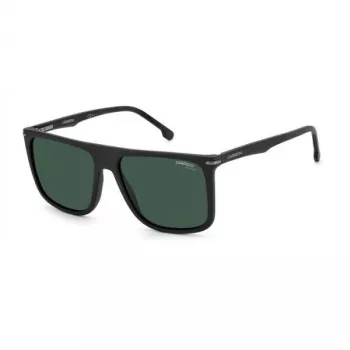 Carrera 278/S meeste ristkülikukujulised päikeseprillid 58mm - UV400, must raam, hallid läätsed