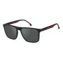 Carrera 8064S-0OIT-Q3 Meeste ristkülikukujulised päikeseprillid Must/Hall 57mm