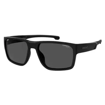Carrera Ducati meeste päikeseprillid CARDUC029S807 - must raam, hallid läätsed, 59 mm