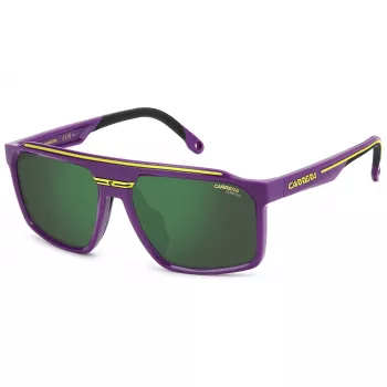 CARRERA MAN CSPORT04S83W Päikeseprillid Ristkülikukujulised Sport Täisraam Must Hall 59/17/145 mm UV400