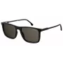 CARRERA Unisex Sunglasses 231-S-807-IR (55/18/145 mm) Black Acetate Frame Grey Silver Mirror Lens