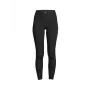 CASALL Overlap HW Tights Black - Kõrge vöökohaga retuusid ülekattega disainiga