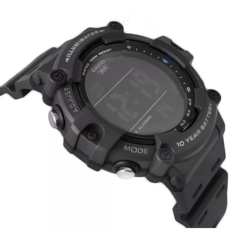 Casio AE-1500WH-8BVEF meeste digitaalkell – vaigurihm, 100m veekindel, maailmaaeg