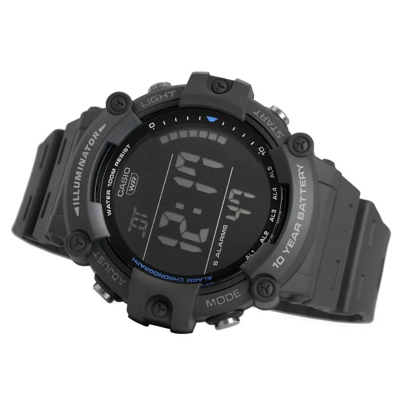 Casio AE-1500WH-8BVEF meeste digitaalkell – vaigurihm, 100m veekindel, maailmaaeg