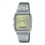 CASIO AQ-230A-9A Unisex Analoog-Digitaalne Kell, 38,8mm Kuldse Tooniga Roostevaba Teras