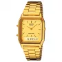 CASIO AQ-230GA-9B Unisex Analoog-Digitaalne Kell, Kuldne, 38,8 mm