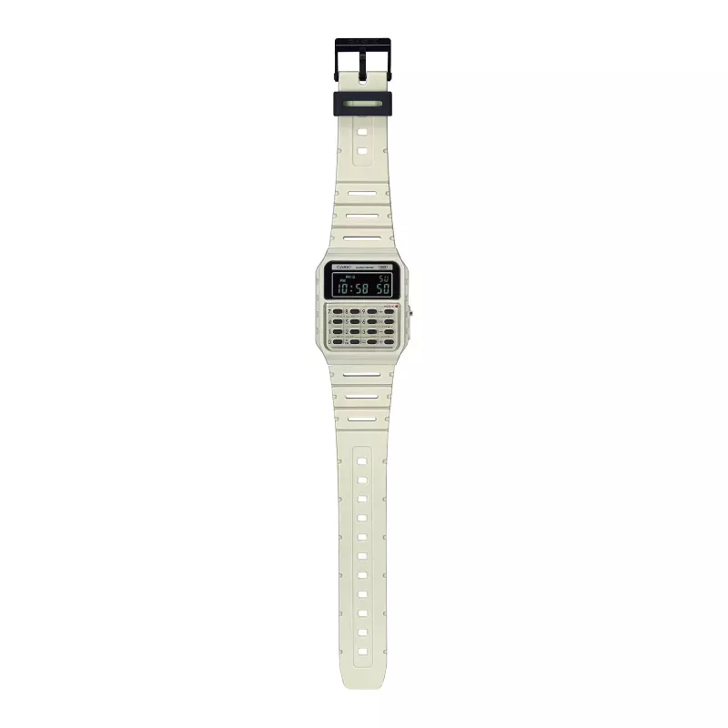 CASIO CA-53WB-8BEF Unisex Digital Quartz Watch with Calculator, Grey Resin