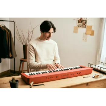 Casio CT-S1 61 klahviga digitaalsüntesaator punane