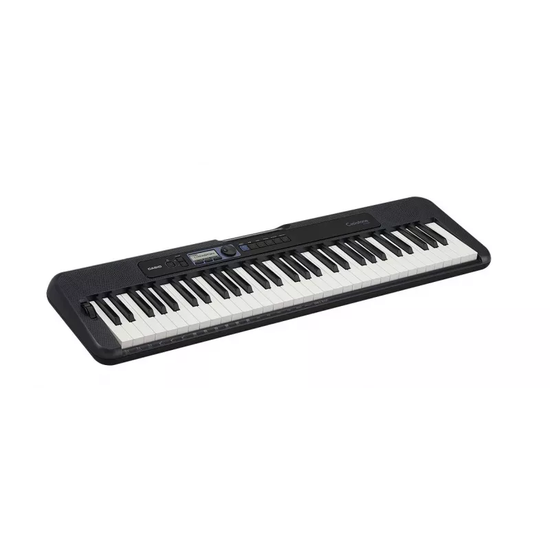 Casio CT-S300 61-klahviga kaasaskantav digitaalklaviatuur - must ja valge