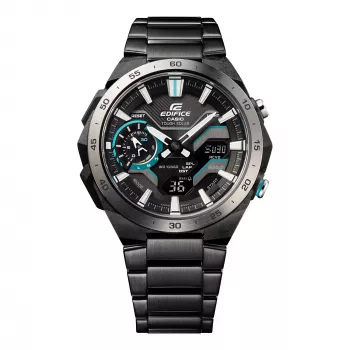 CASIO Edifice ECB-2200D-1AEF Meeste Päikese- ja Bluetooth-kell 47.6mm Roostevaba Teras