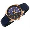Casio Edifice EFV-150CL-2AVUEF meeste sinise sihverplaadiga pruuni nahkrihmaga käekell