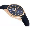Casio Edifice EFV-150CL-2AVUEF meeste sinise sihverplaadiga pruuni nahkrihmaga käekell