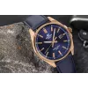 Casio Edifice EFV-150CL-2AVUEF meeste sinise sihverplaadiga pruuni nahkrihmaga käekell