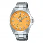 CASIO Edifice EFV100D-9AVUEF meeste analoogkvartskell 42mm roostevaba teras musta numbrilaual kuldsete aktsentidega