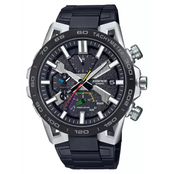 CASIO EQB-2000DC-1AER Edifice Bluetooth Tough Solar meeste käekell 55.6mm must