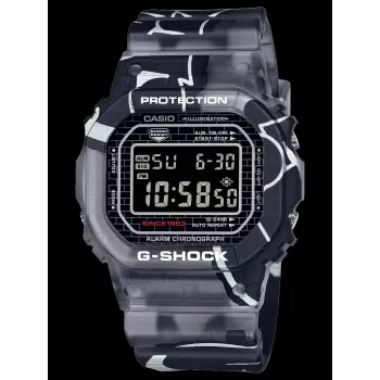 CASIO G-SHOCK DW-5000SS-1ER meeste digitaalkell 42.8 mm must ioonpindamisega teras