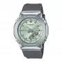 CASIO G-SHOCK naiste GM-S2110-3AER analoog-digitaalkell 42,9 mm roheline vaik/roostevaba teras