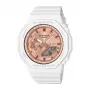 CASIO GMA-S2100MD-7AE naiste analoog-digitaalne kvartskell, 46,2 mm, valge vaigurihm