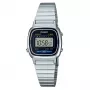 CASIO LA-670WD-1DF naiste digitaalkell, hõbedane roostevaba teras, 24 mm