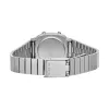 CASIO LA670WES-4AEF Naiste digitaalkell - Roosakuldne sihverplaat, hõbedane korpus ja käevõru, 24 mm
