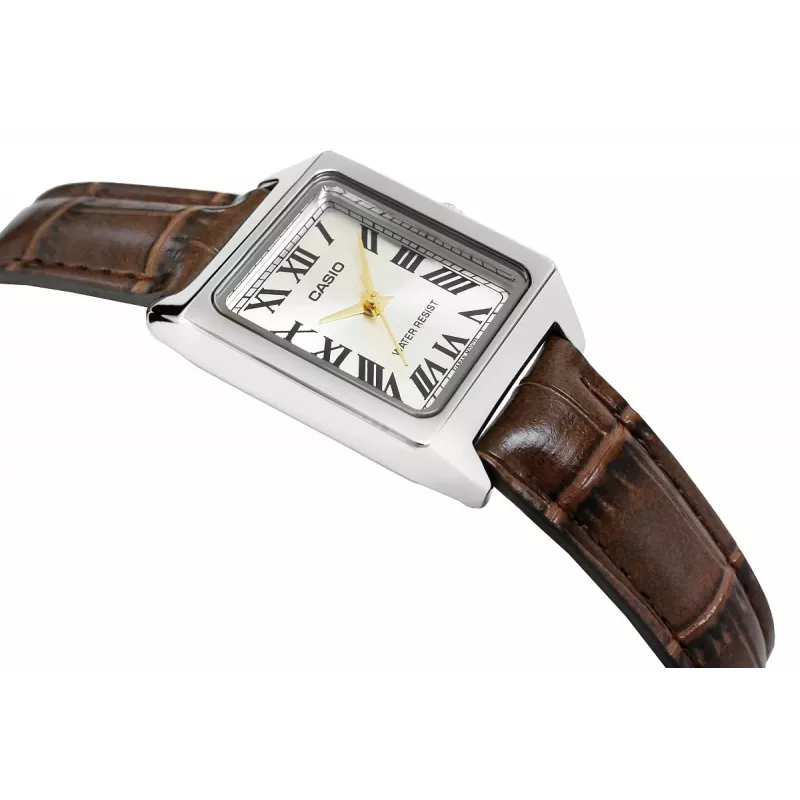 Casio LTP-V007L-9BUDF Analoogkell, Hõbe/Pruun
