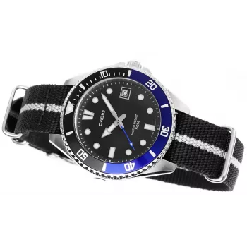 Casio MDV-10C-1A2VEF Meeste Sukelduja Kell Must Roostevaba Teras Vaik