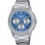 Casio meeste analoogkvartskell MTP1375PD2A2V sinine sihverplaat roostevaba teras 43.8mm