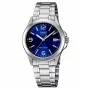 CASIO MTP-1215A-2A Meeste Analoog Kvartskell Sinise Sihtnäidikuga Roostevabast Terasest 43.3mm