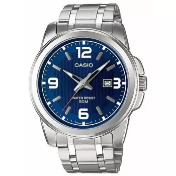 Casio MTP-1314D-2AVEF meeste analoogkvartskell, sinine sihverplaat, roostevabast terasest käevõru, 50m veekindlus