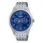 CASIO MTP-E340D-2AVDF Meeste Analoog Kvartskell 42mm Roostevaba Teras Sinine Sihtnumber Kuupäev