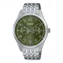 CASIO MTPE340D3AVDF Meeste Analoog Kvartskell 42mm Roostevaba Teras Roheline Siht