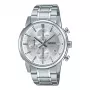CASIO MTPE510D7AVDF meeste analoogkvartskell 42mm roostevabast terasest hõbedane sihverplaat
