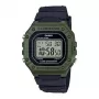 Casio W-218H-3AVDF Digitaalne kvartskell - Roheline vaik, 50m veekindlus, LED taustvalgustus