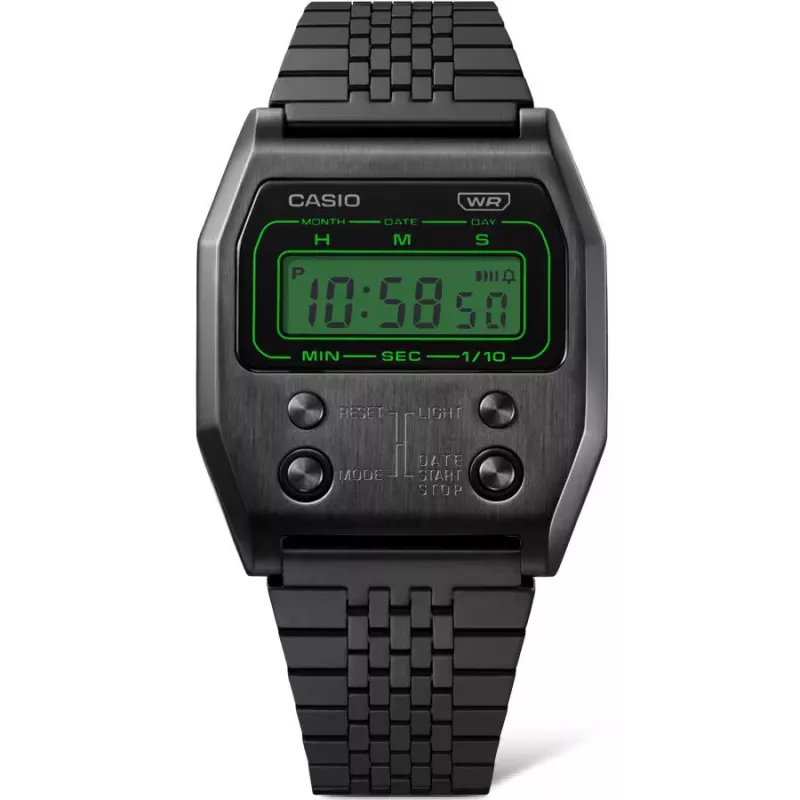 CASIO naiste A1100B-1EF digitaalne roostevabast terasest käekell 35mm