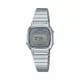 Casio naiste digitaalkell LA670WA-7 – 30mm hõbedane roostevaba teras