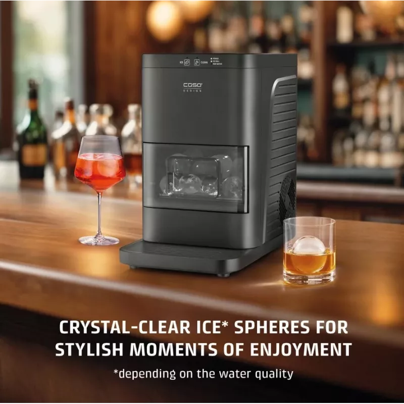 CASO IceBall Pro Automaatne jääpallimasin – 130W, 1,3L, matt must