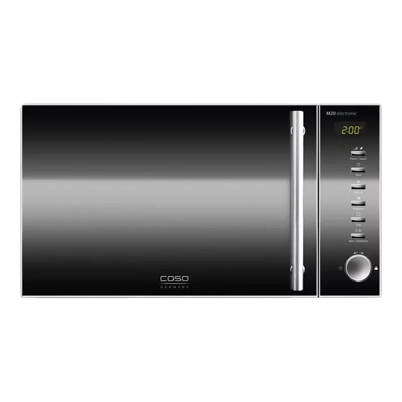 CASO M 20 vabaltseisev mikrolaineahi 800 W 20 L roostevaba teras