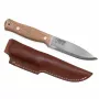 Casström Lars Fält fikseeritud teraga nuga, Canvas Micarta, A8, nahk