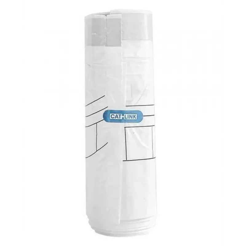 CATLINK CL-TB-01 automaatse liivakasti jäätmekotid (2 rulli, 40 kotti) – must HDPE