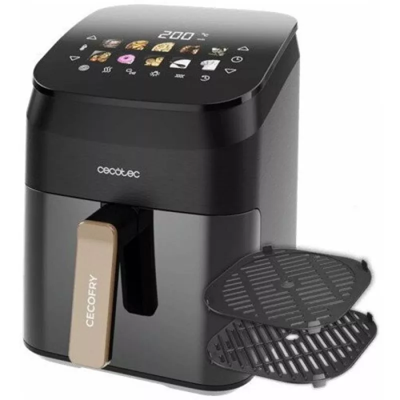 Cecotec Cecofry&Grill Smokin' 4500 õhufritüür koos grilli ja suitsutiga, 4,5 L, 1700 W, must